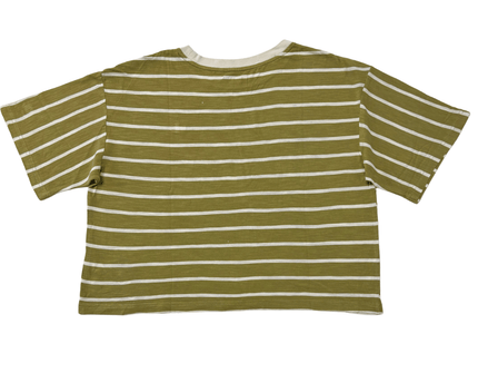 Norse Projects Holger Organic Sailor Stripe Crop T-Shirt
