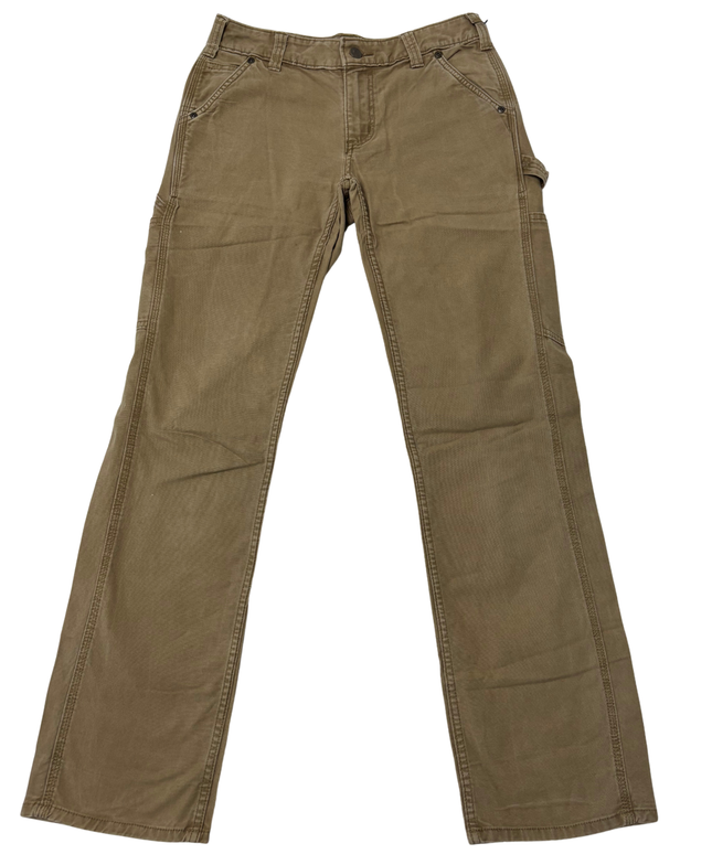 Carhartt Khaki/Tan Carpenter Double Knee Work Pants