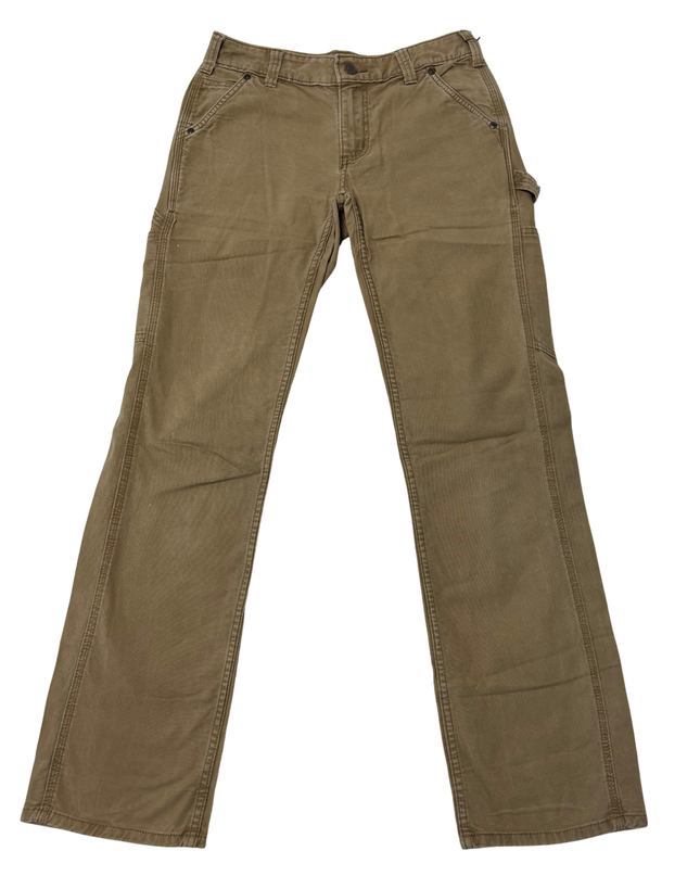 Carhartt Khaki/Tan Carpenter Double Knee Work Pants