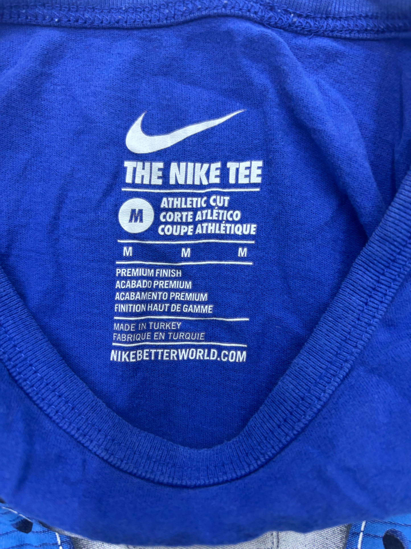 Nike Air Max Graphic Skull Tee - Blue - M