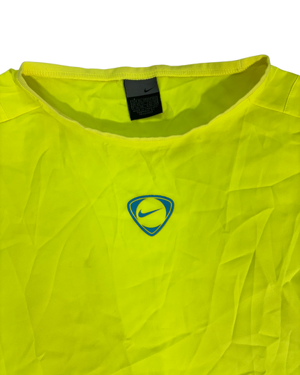 Nike Vintage Yellow & Teal Panel Oversized T-Shirt - XL