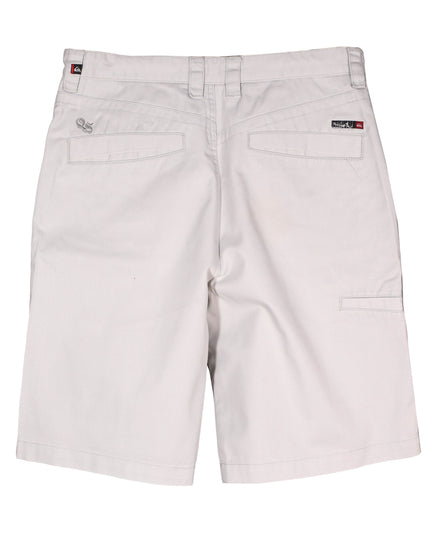 Quiksilver Inseam Cotton White Shorts