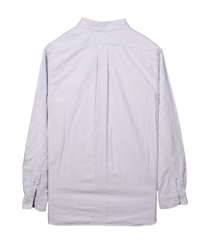 Ralph Lauren Classic Fit Blue & White Striped Oxford Shirt