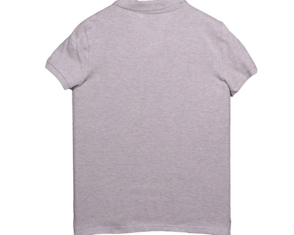Lacoste Sport Short Sleeve Logo Gray Polo Shirt