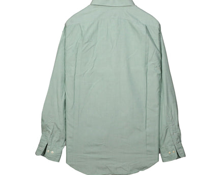 Ralph Lauren Regent Custom Fit Button-Up Oxford Green Shirt
