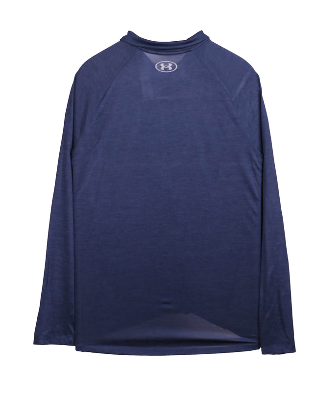 Under Armour HeatGear Navy Blue Quarter-Zip Training Pullover