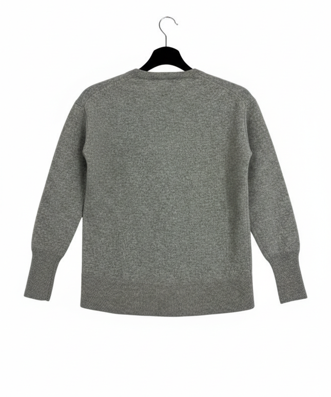 Polo Ralph Lauren Gray Merino Wool Crewneck Sweater