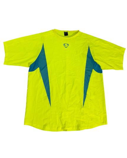 Nike Vintage Yellow & Teal Panel Oversized T-Shirt - XL