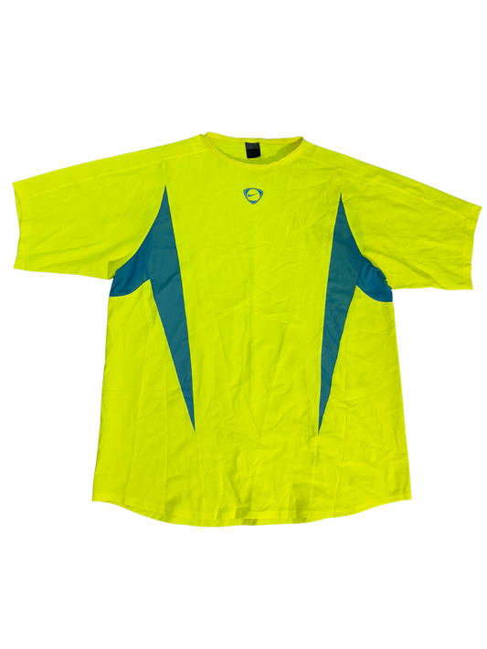 Nike Vintage Yellow & Teal Panel Oversized T-Shirt - XL