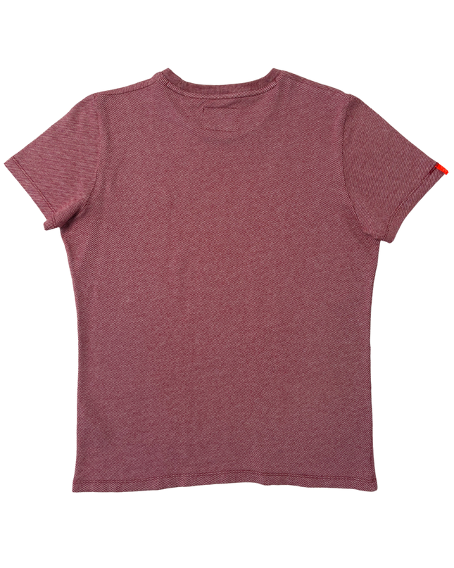 Superdry The Orange Label Co. Burgundy Heather Crew Neck T-Shirt