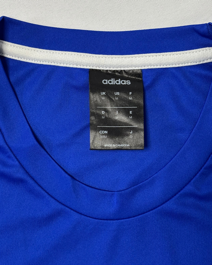 Adidas Climalite Royal Blue 3-Stripes Training Shirt