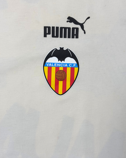 Puma Valencia C.F. White Graphic Football T-Shirt - XL