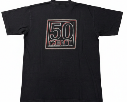 ROCK @ T.G. Black 50 Cent Rap Graphic Tee