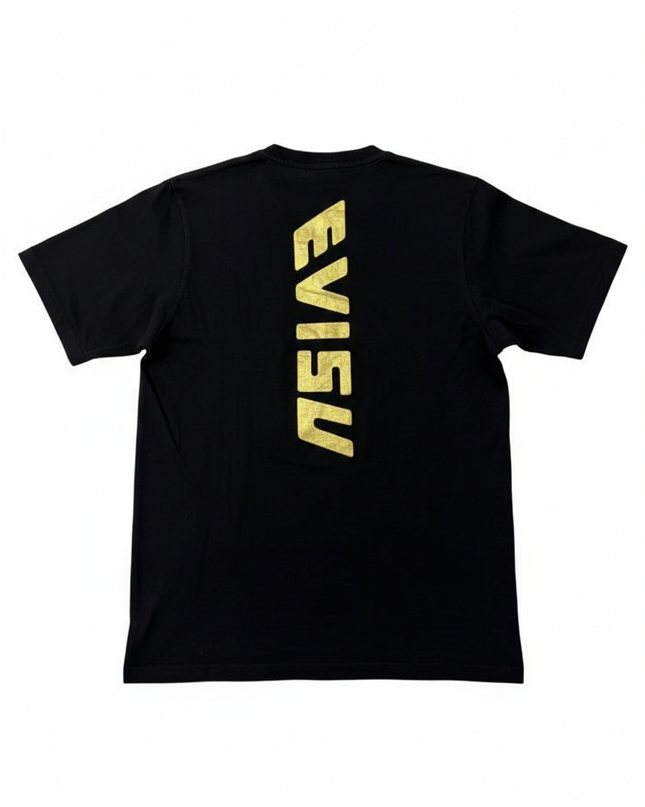 Evisu Black Heritage Seagull Graphic T-Shirt
