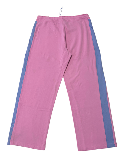 Ralph Lauren Polo Pink & Blue Color Block Jersey Track Pants