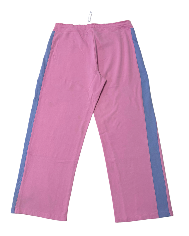 Ralph Lauren Polo Pink & Blue Color Block Jersey Track Pants