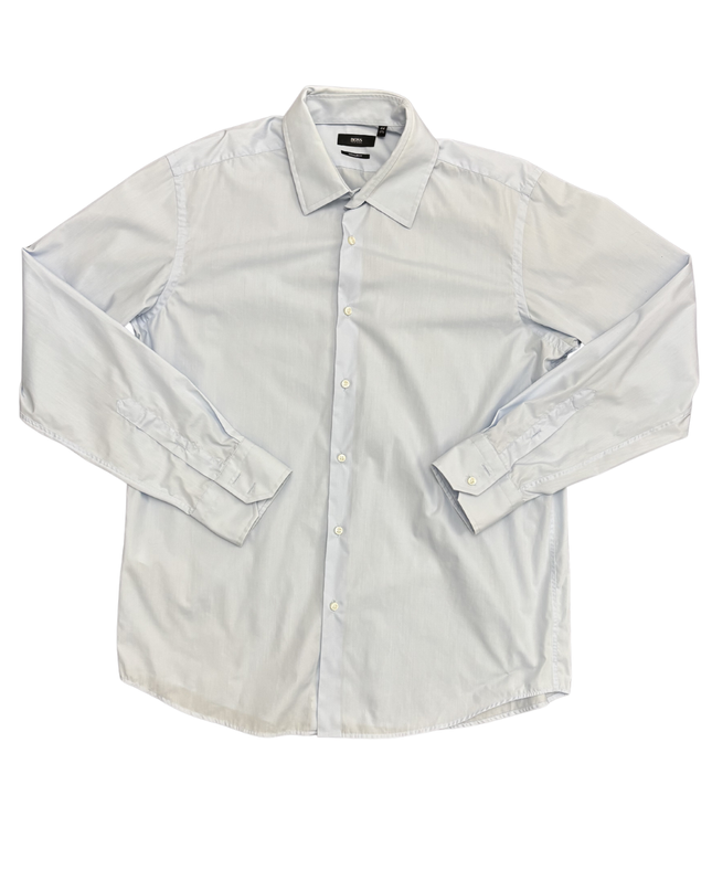 Hugo Boss Sky Blue Regular Fit Dress Shirt - XL