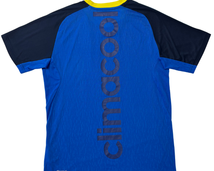 Adidas Climacool Royal Blue Vertical Logo Training T-Shirt