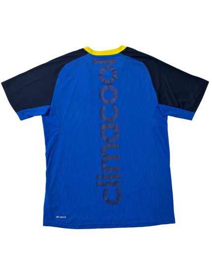 Adidas Climacool Royal Blue Vertical Logo Training T-Shirt