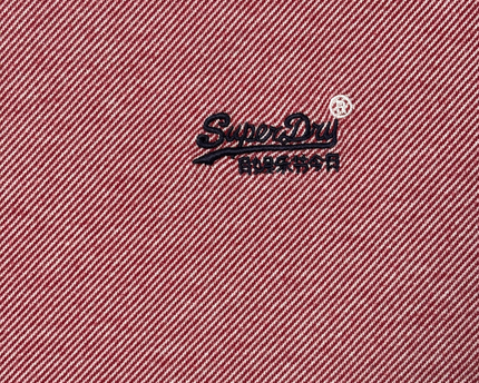 Superdry The Orange Label Co. Burgundy Heather Crew Neck T-Shirt