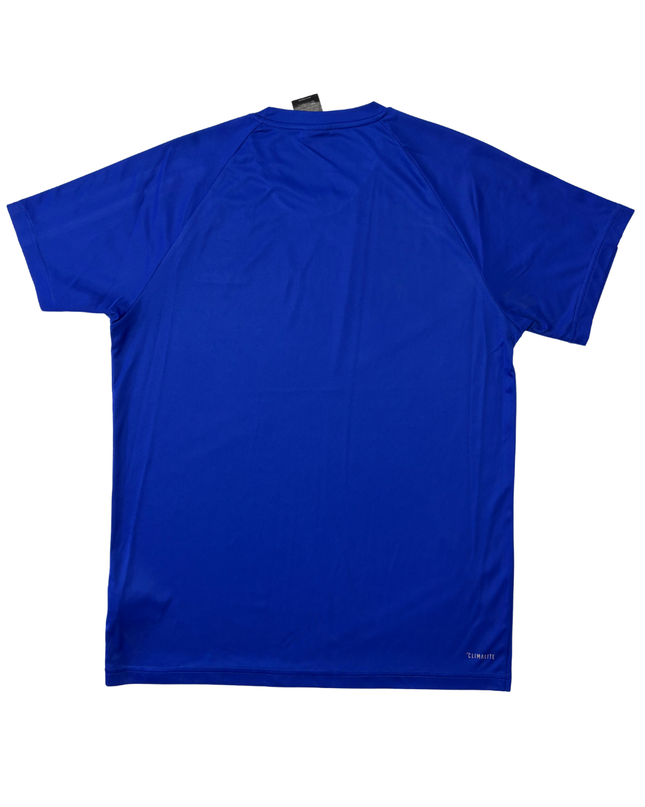 Adidas Climalite Royal Blue 3-Stripes Training Shirt