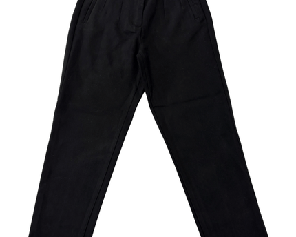 ZARA High Waisted Black Trousers - Minimalist Chic