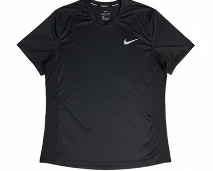 Nike Black Dri-Fit Running Sports T-Shirt