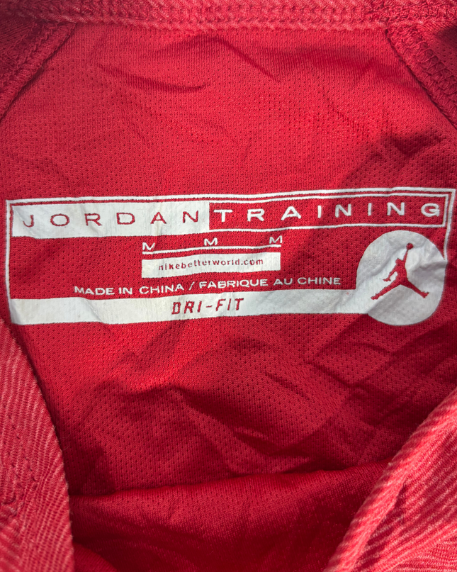 Nike Air Jordan Training Dri-Fit Red T-Shirt - XS