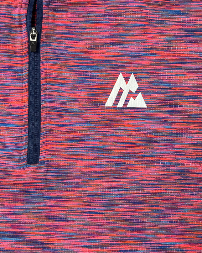 Montirex Adventure Multi-Color Space Dye Quarter-Zip Training Top