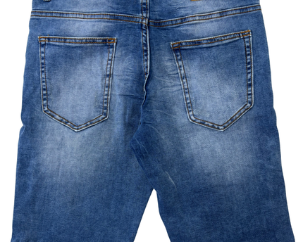 FSBN Blue Wash Slim Fit Denim Jeans Shorts