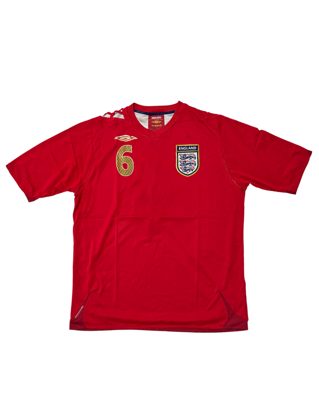 Umbro England National Team 2010 John Terry #6 Away Jersey  - L