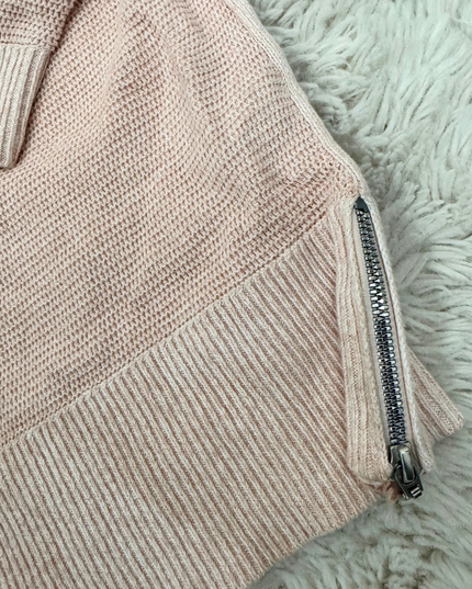 Barbour Women's Pink Motorcycle Sweater Knitted - XS