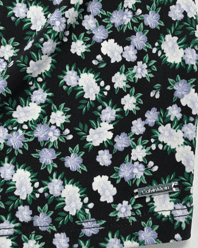 Calvin Klein Floral Garden Print Sleeveless Blouse Top