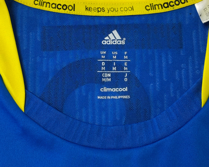 Adidas Climacool Royal Blue Vertical Logo Training T-Shirt