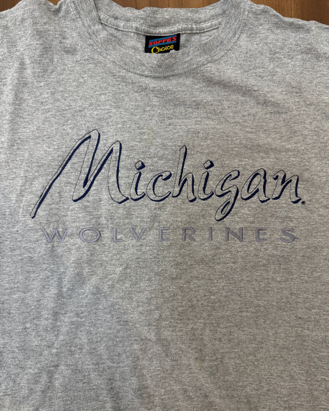 Soffe's Choice Michigan Wolverines Tee – Heather Grey - XXL