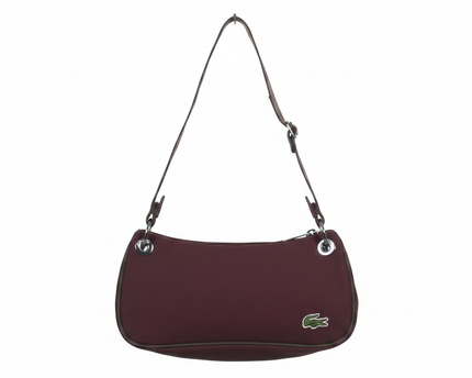 Lacoste Maroon Mini Shoulder Bag