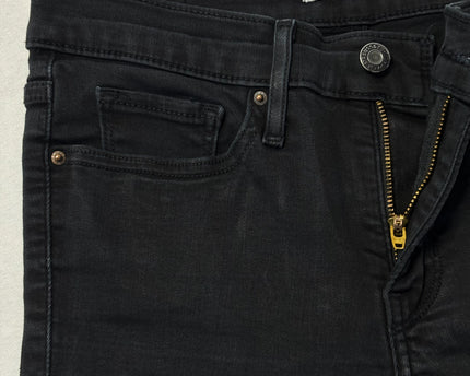 Levi's 314 Shaping Straight Leg Black Jeans