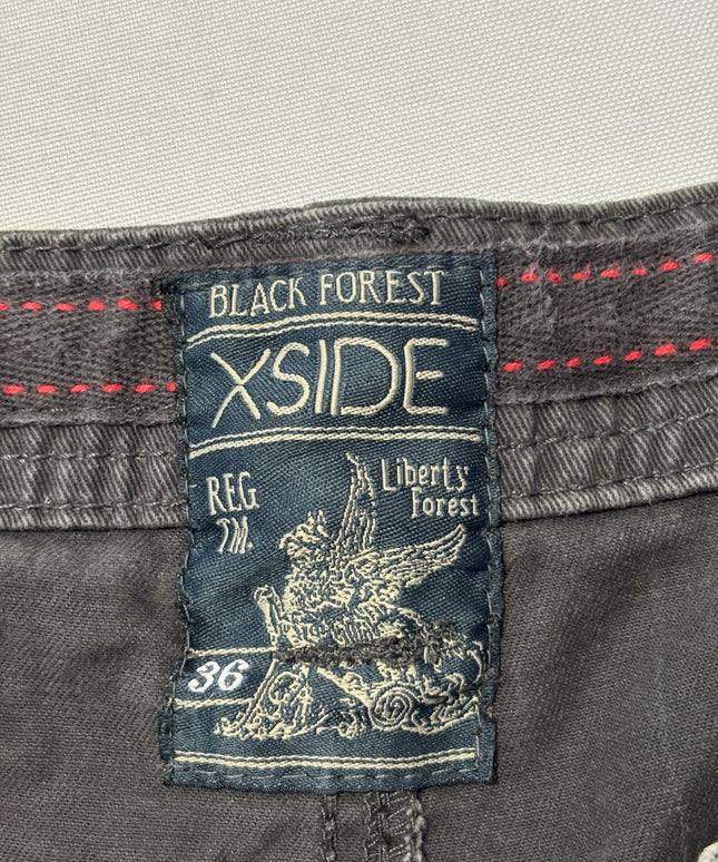 Black Forest XSIDE Dark Grey Cargo Utility Pants