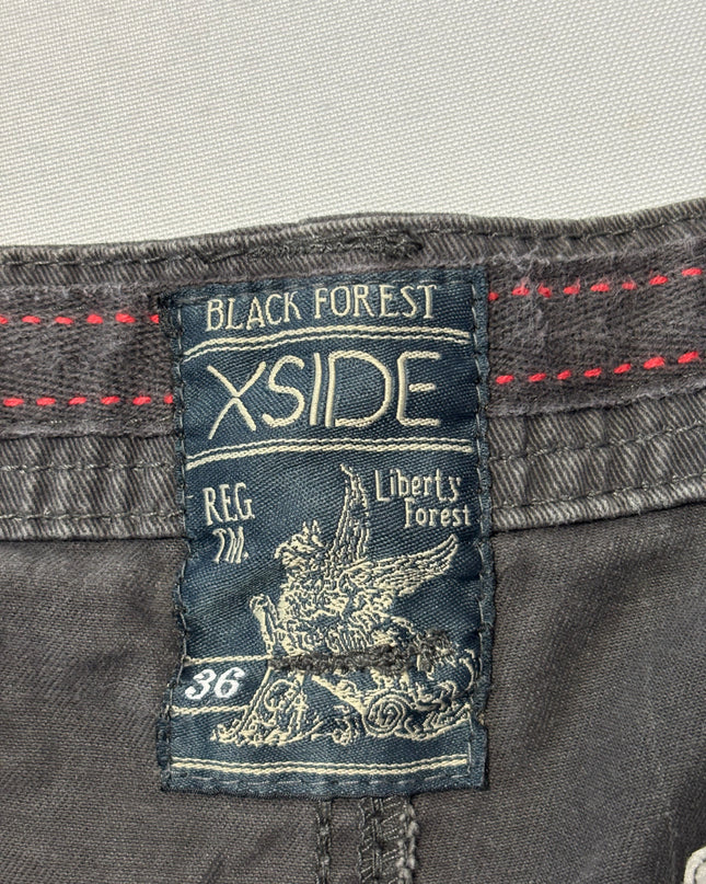 Black Forest XSIDE Dark Grey Cargo Utility Pants