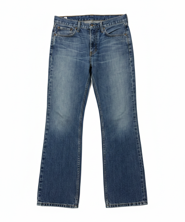 Levi's Classic Blue Straight Leg Denim Jeans