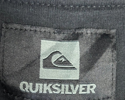 Quiksilver Black Graphic Full-Zip Hoodie