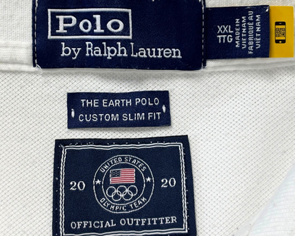 Ralph Lauren USA 2020 Official Earth Olympic Team Piqué Polo Shirt