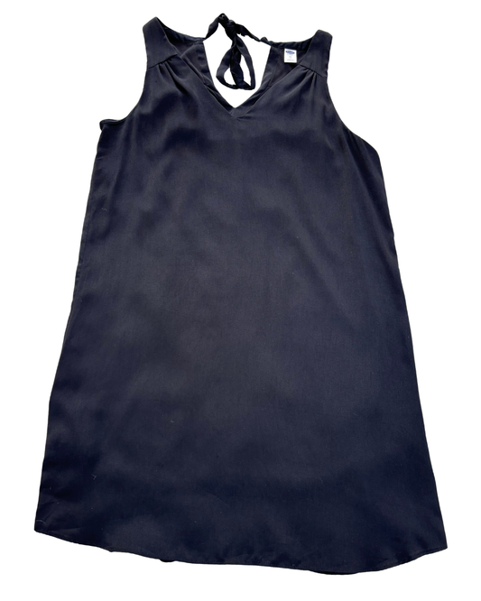 Old Navy Black Tie-Back Sleeveless Dress - XS