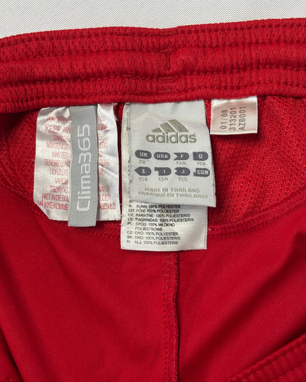 Adidas Liverpool FC 2008 Clima365 Red Football Shorts - M | Waist: 30"