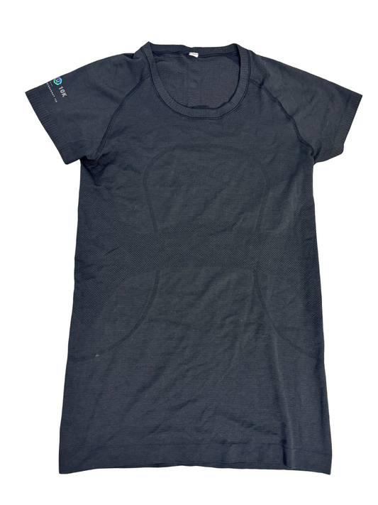 Lululemon Seamless Black Race Tee – Toronto Waterfront 10K Edition - S