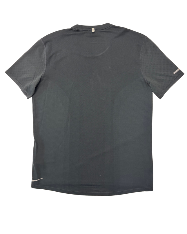 Nike Dri-FIT Black Reflective Swoosh Running T-Shirt
