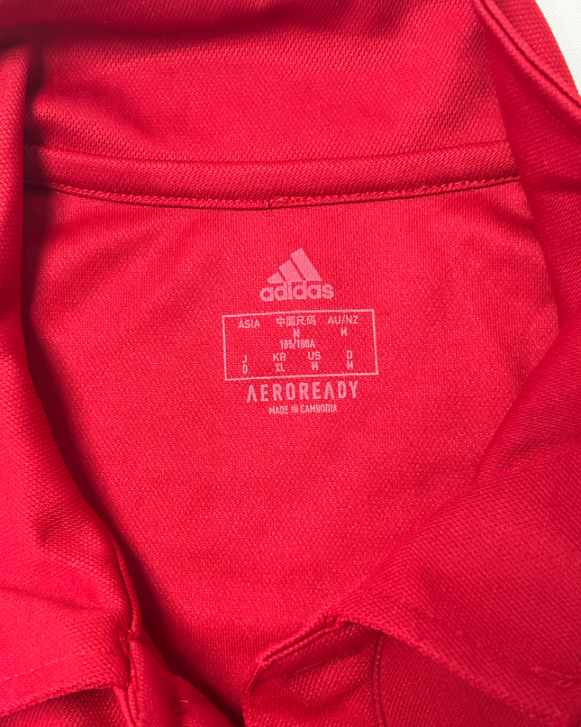 Adidas AEROREADY Red Performance Polo Shirt
