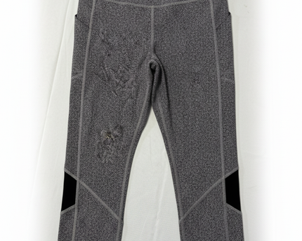Lululemon Grey Textured Cropped Leggings