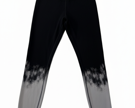 Lululemon Black and Grey Ombre High-Waisted Leggings