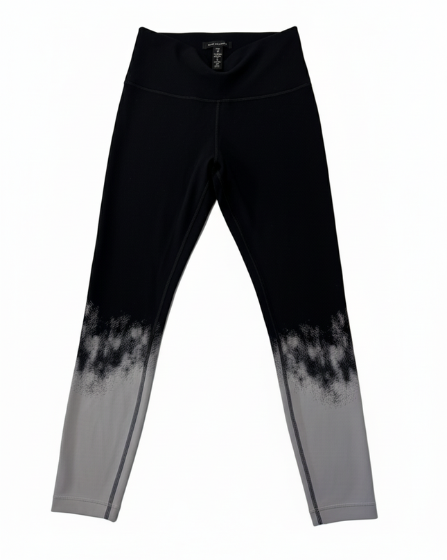Lululemon Black and Grey Ombre High-Waisted Leggings